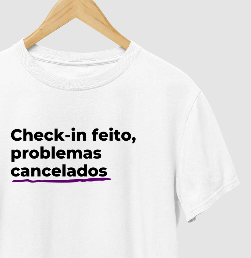 Check-in Feito, Problemas Cancelados
