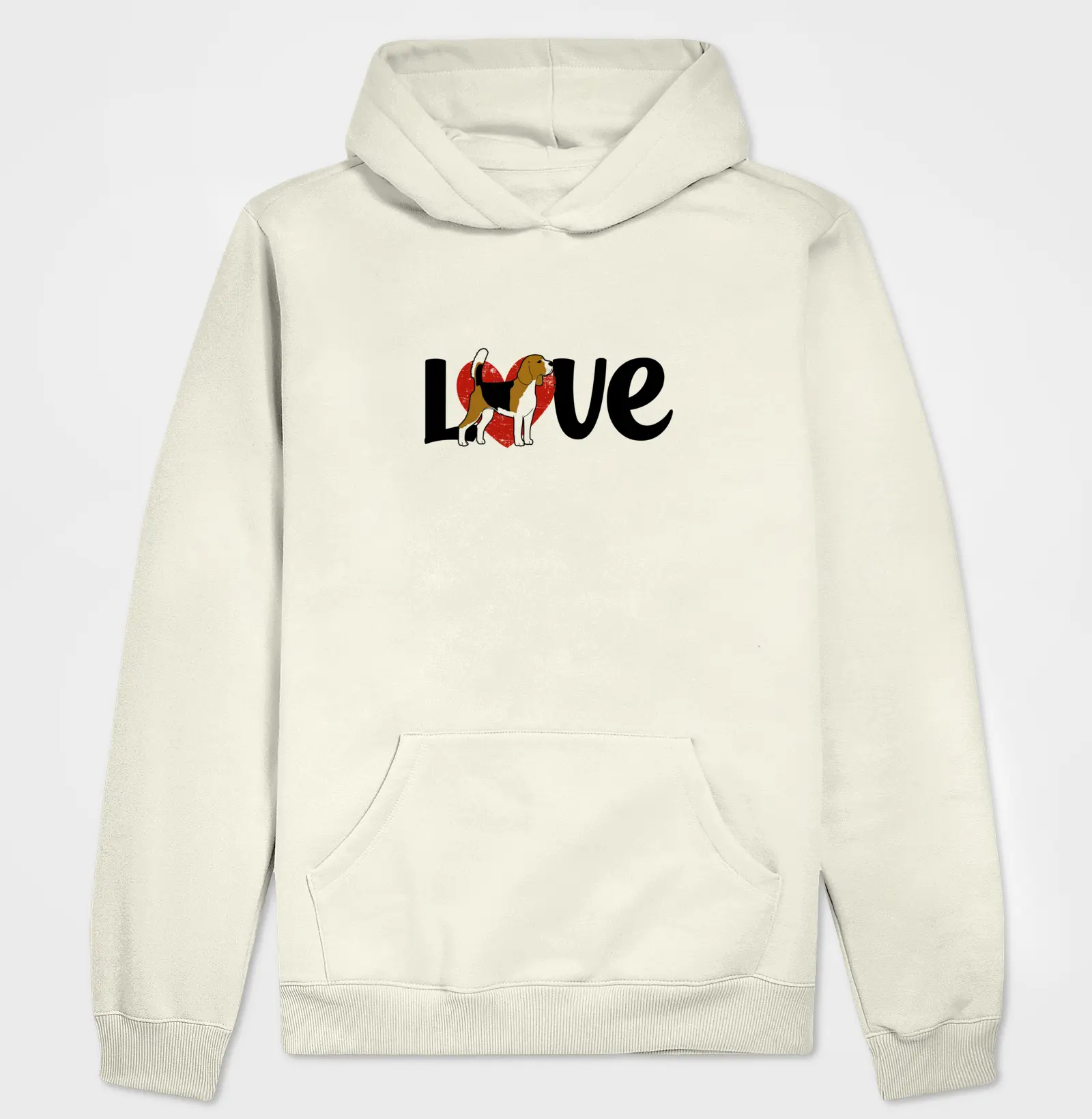 Hoodie Moletom Beagle Love