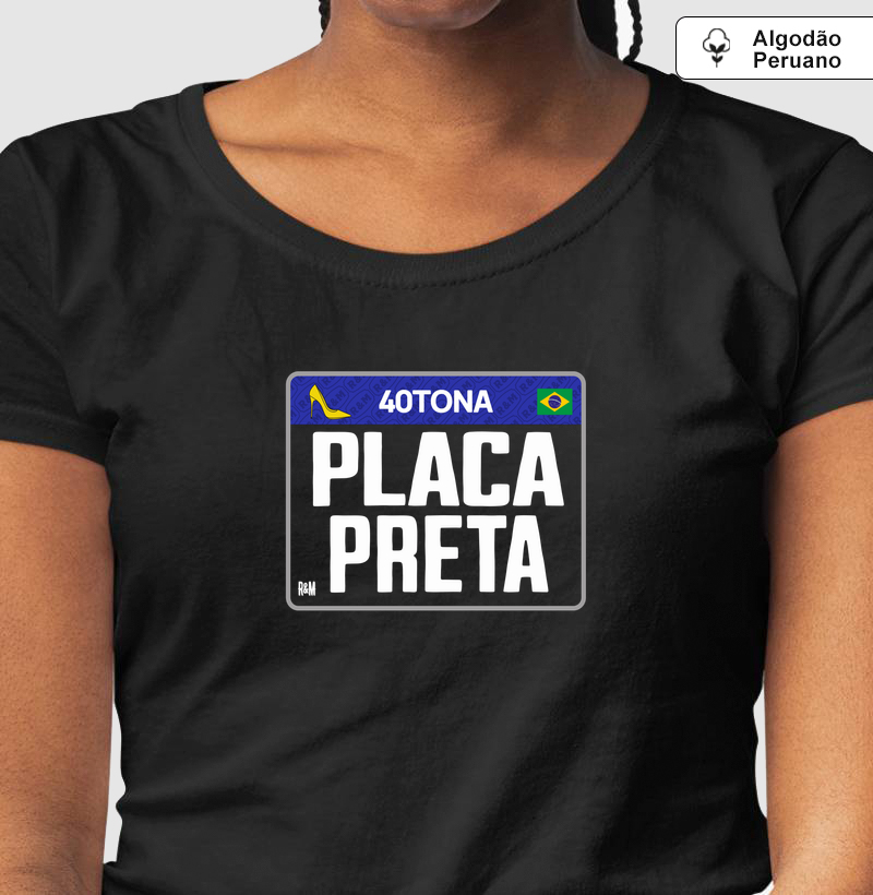 40Tona Placa Preta