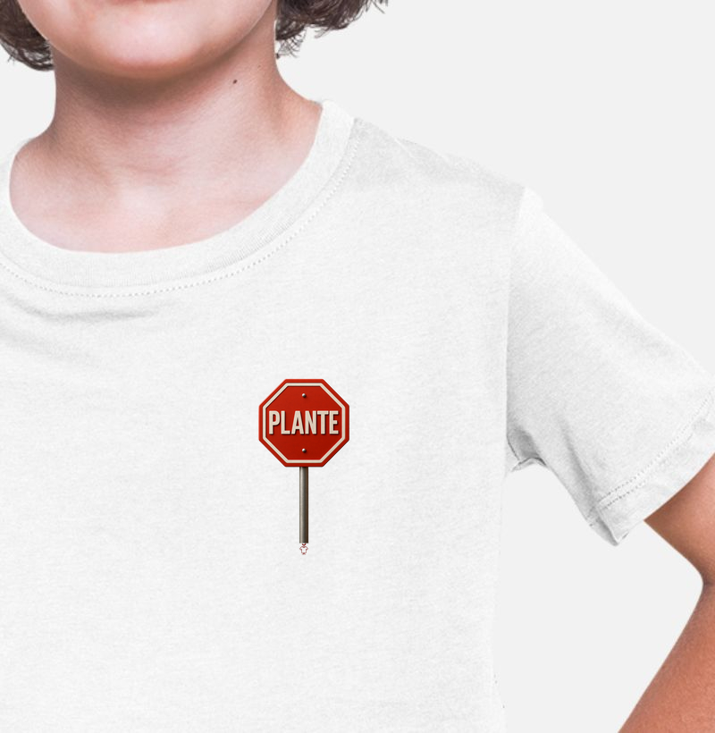 Placa Plante - bolso