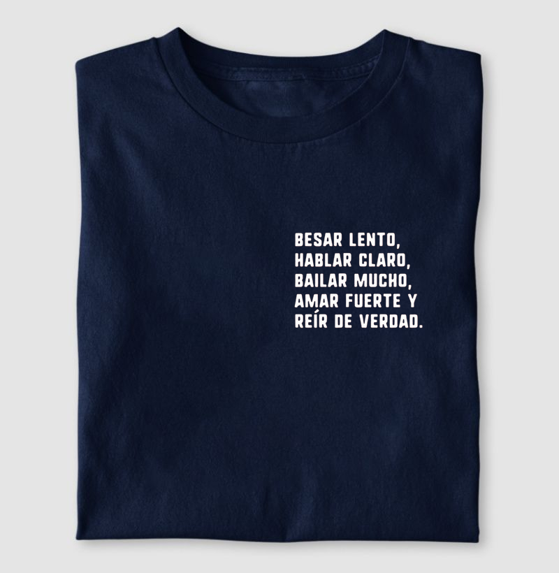 bejar lento, habla claro - peito
