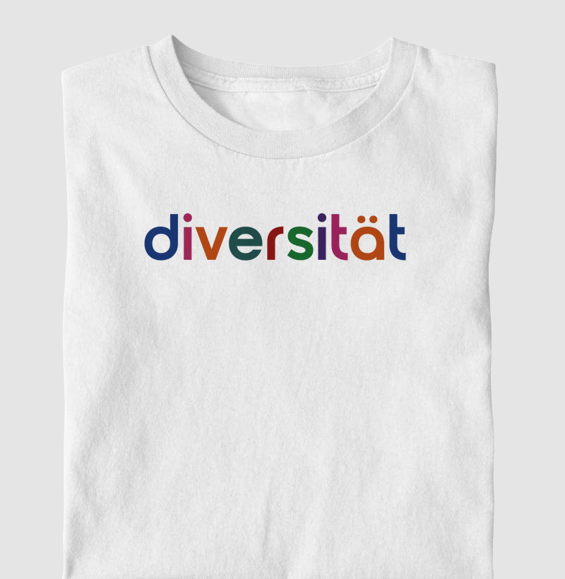 diversität Camiseta de Algodão