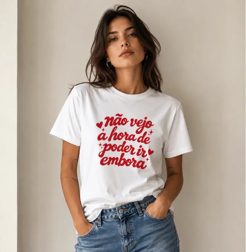 não vejo a hora de poder ir embora
