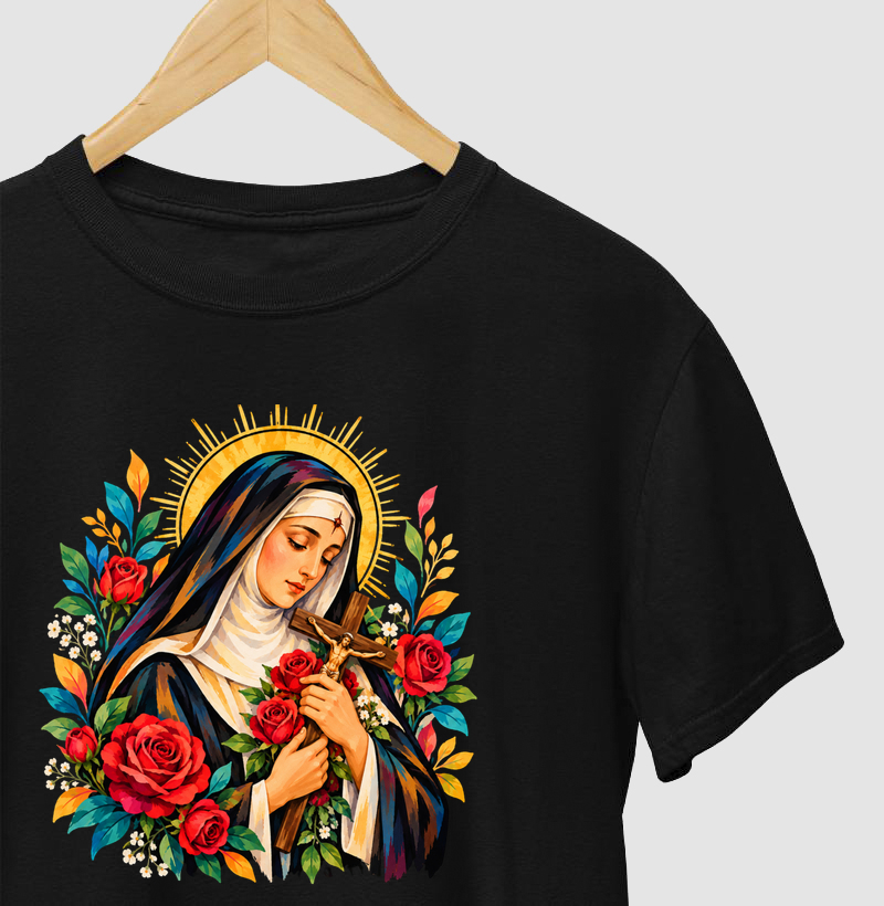 Santa Rita de Cássia em cores