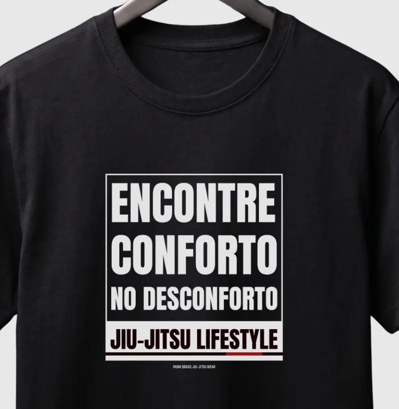 Encontre Conforto no Desconforto.