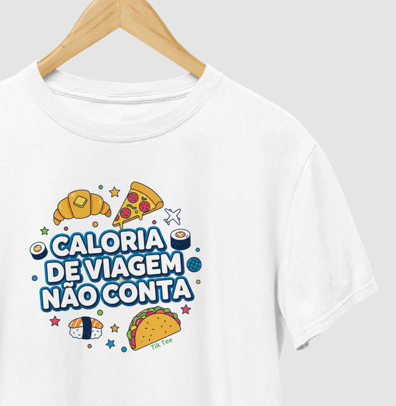 Caloria de viagem não conta