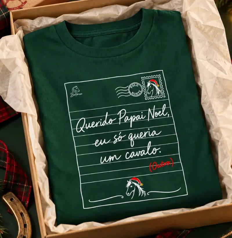 Papai Noel KIDS - Camiseta Infantil