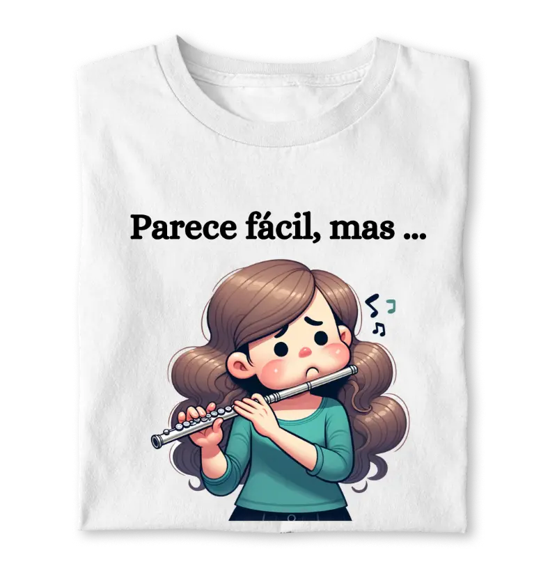 Parece fácil toca flauta, mas ...