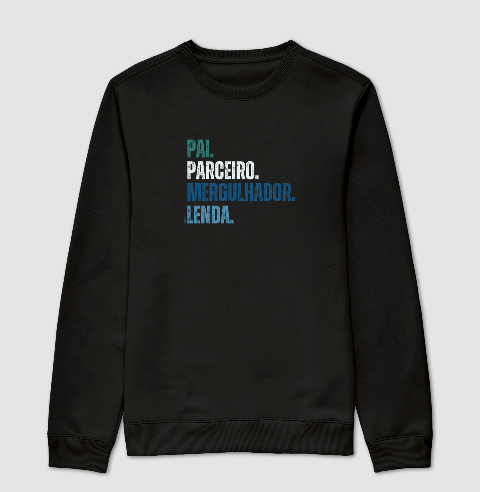 Pai Parceiro Mergulhador Lenda 