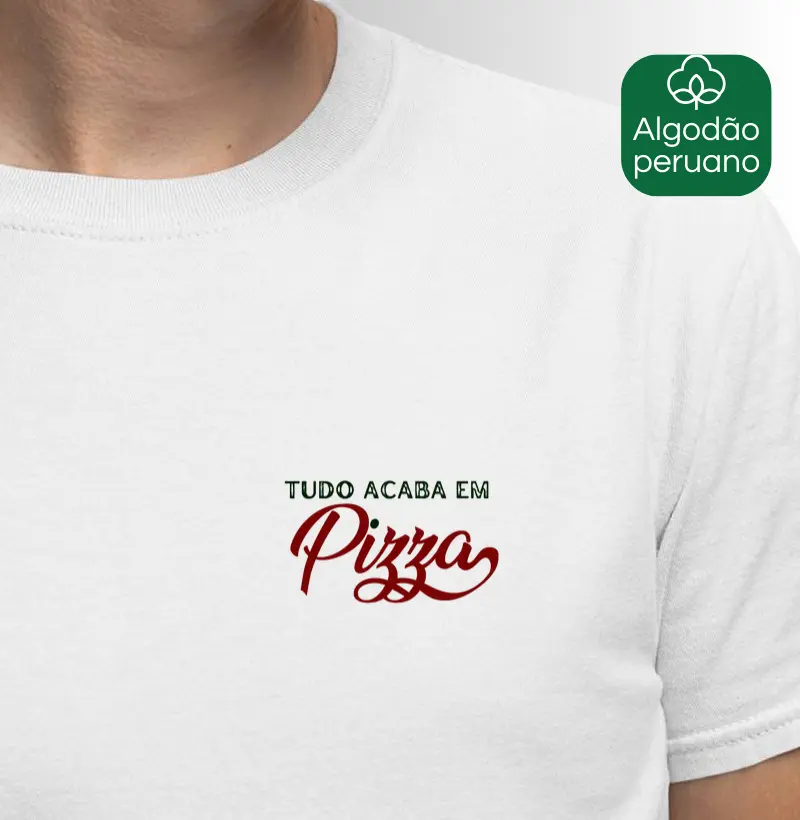 TUDO ACABA EM PIZZA - Minimalista