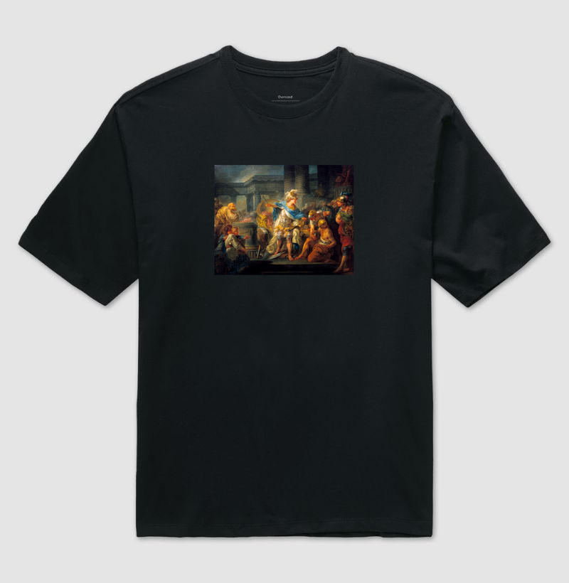 O Nó Górdio — Alexandre, o Grande - Camiseta Oversized