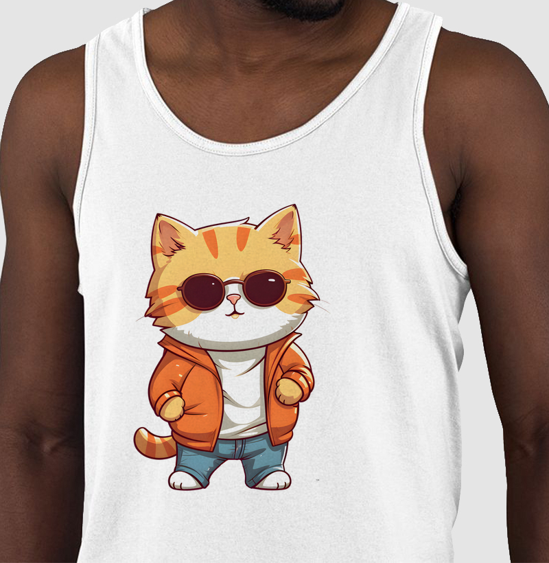 Miau Laranja Estiloso