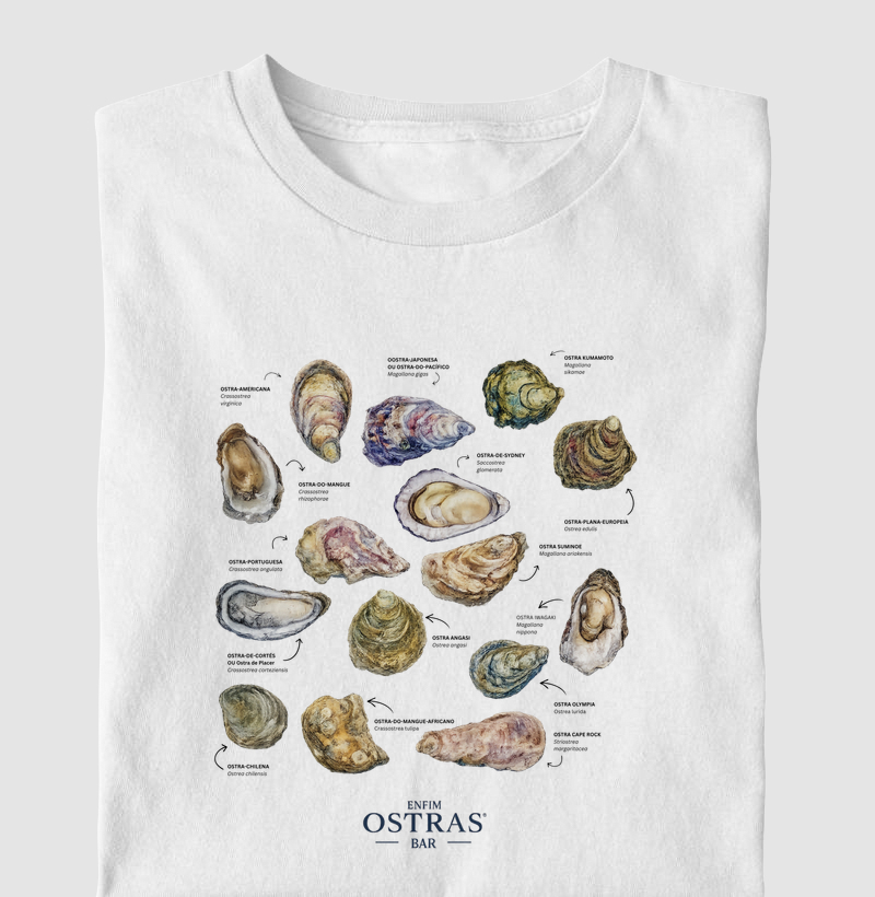 Camiseta Infantil Oysters 101 - por Enfim