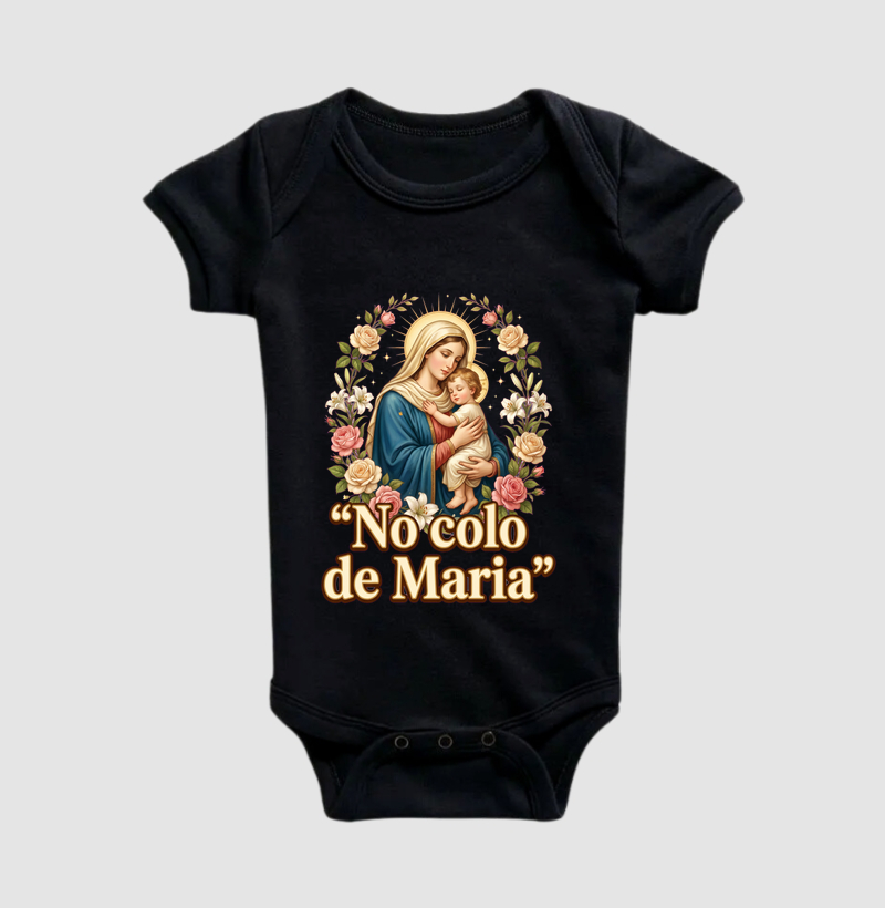 No Colo de Maria - Body Infantil