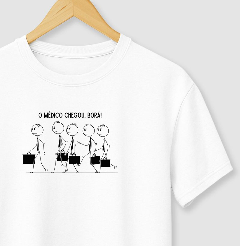 O médico chegou, borá!