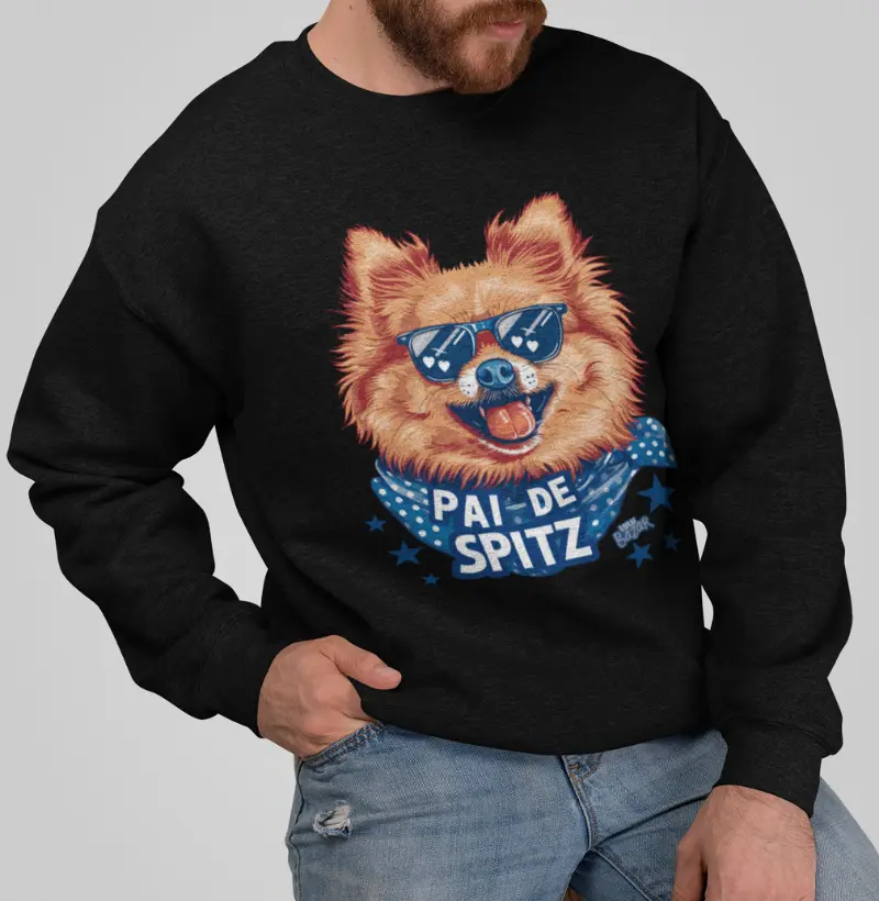 Pai de Spitz (Laranja)