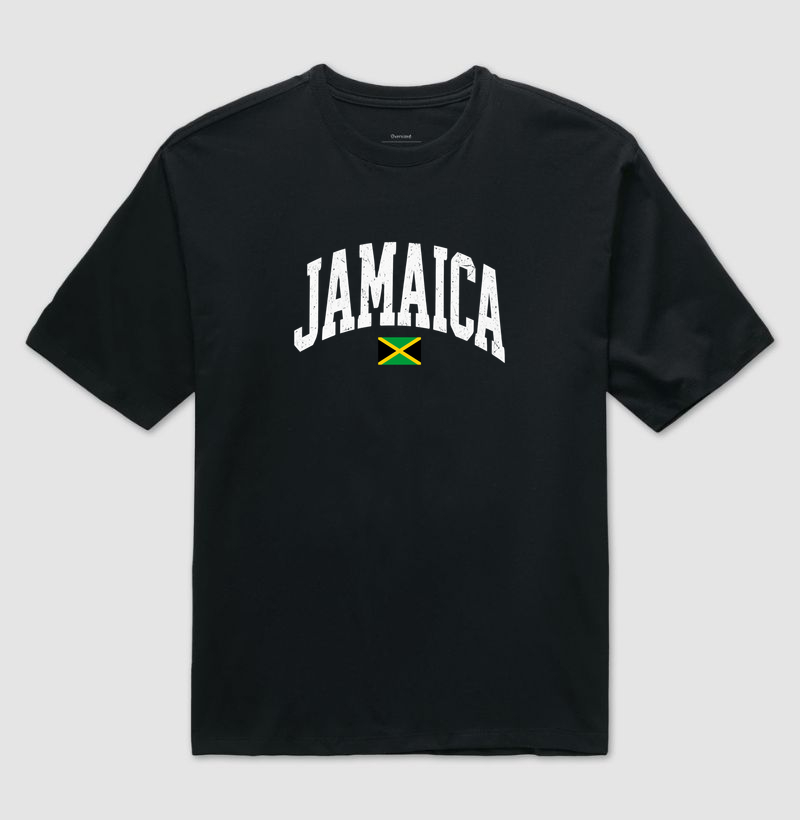 Jamaica Minimal - Camiseta Oversized
