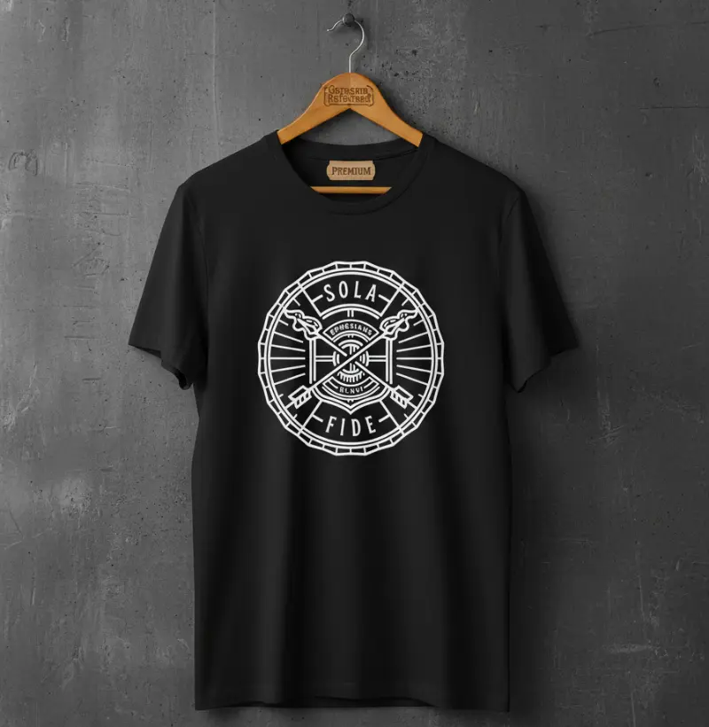 "SOLA FIDE" CIRCLE ART