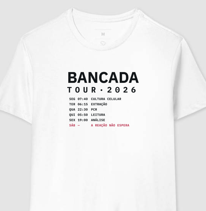 Camiseta Masculina Bancada Tour