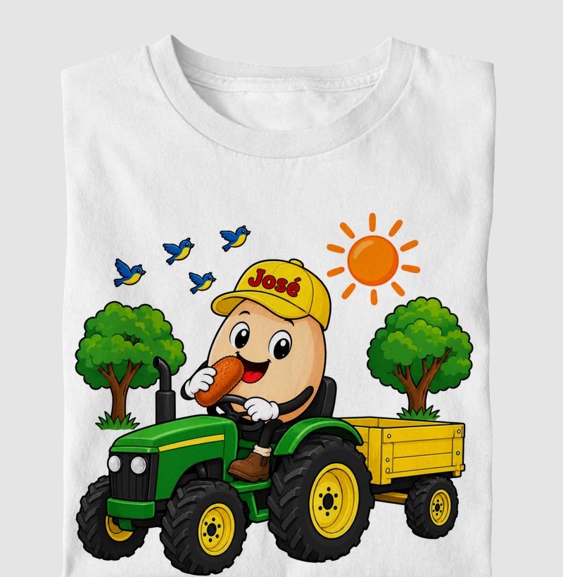 Egg José - Camiseta Infantil