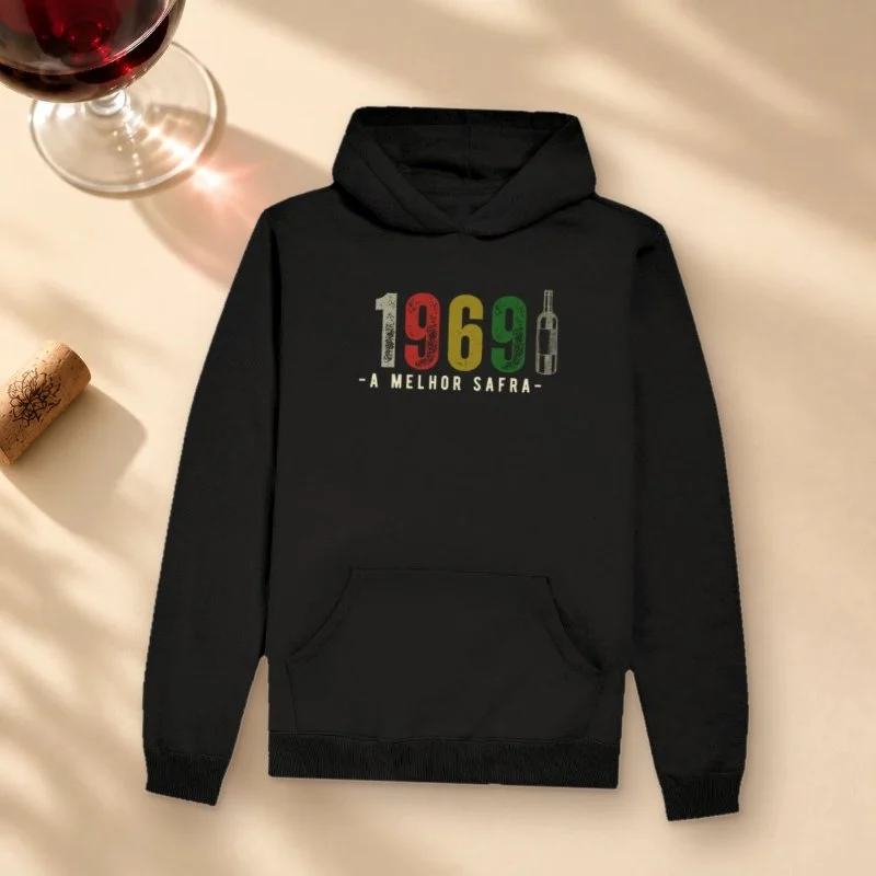 Moletom A Melhor Safra 1969 - Hoodie Moletom