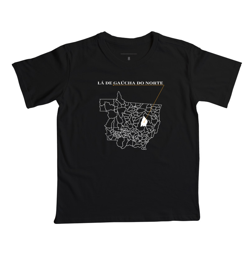 Gaúcha do Norte | Origem MT - Camiseta Infantil