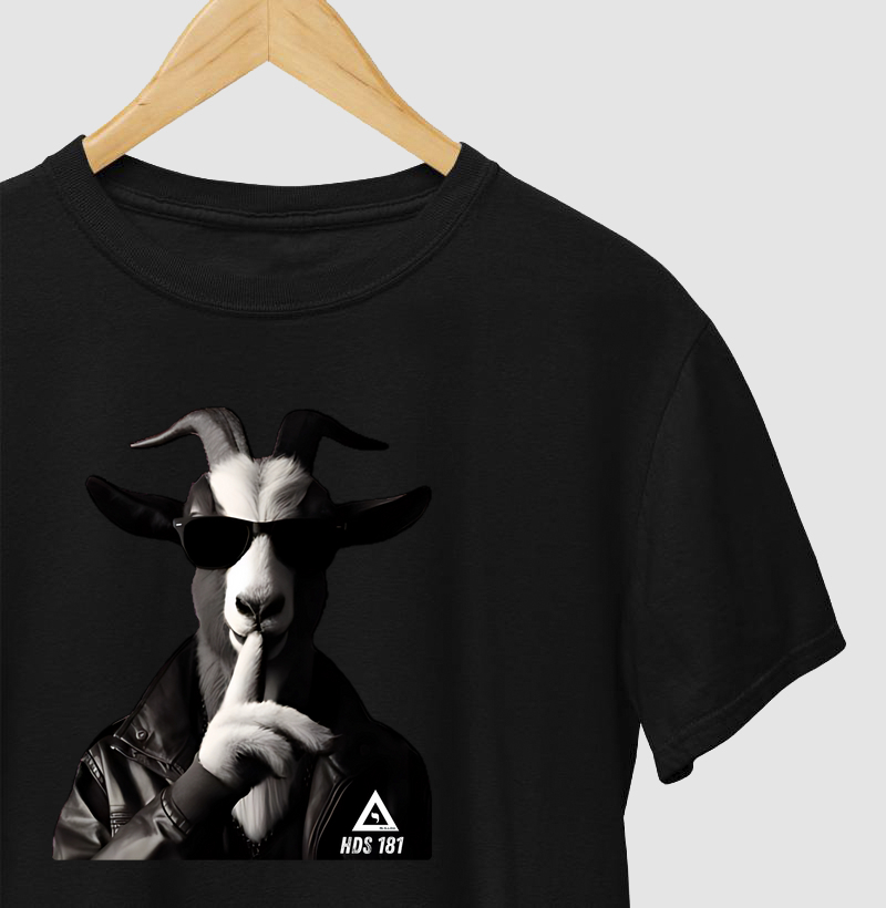 Camiseta Personalizada HDS-181 Silêncio do Bode - Mr. GADU