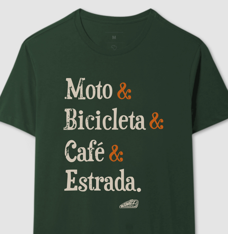 Moto Bicicleta Café Estrada