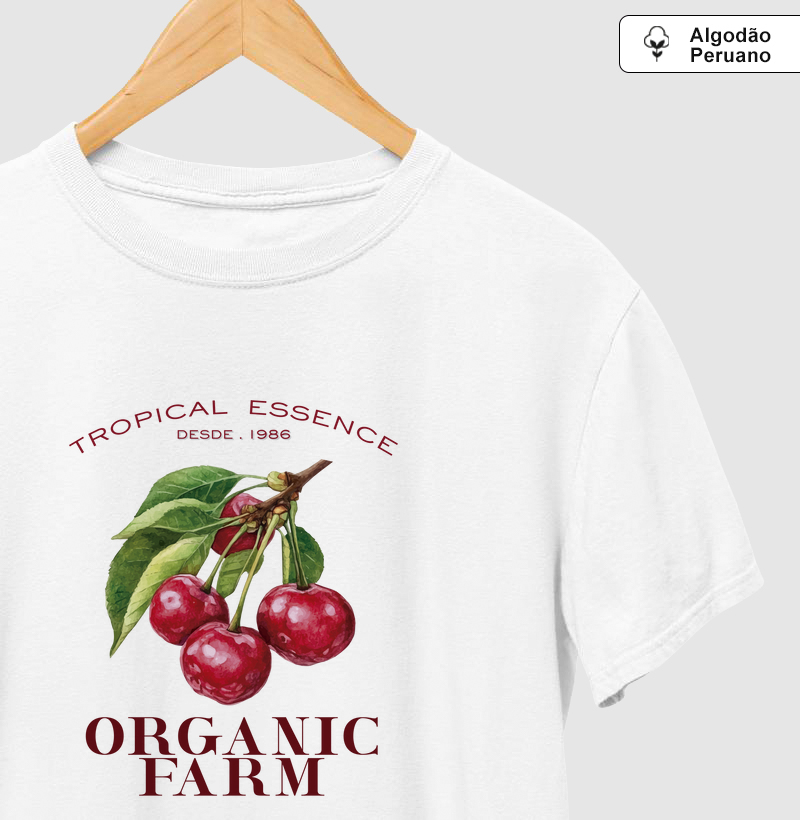 Camiseta A.P. Cereja