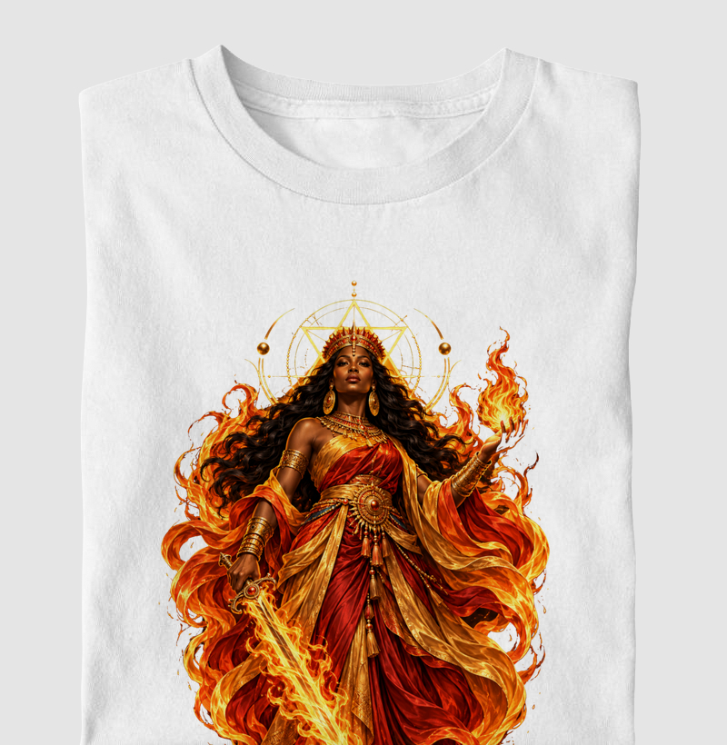 Egunitá — Fogo Sagrado  - Camiseta