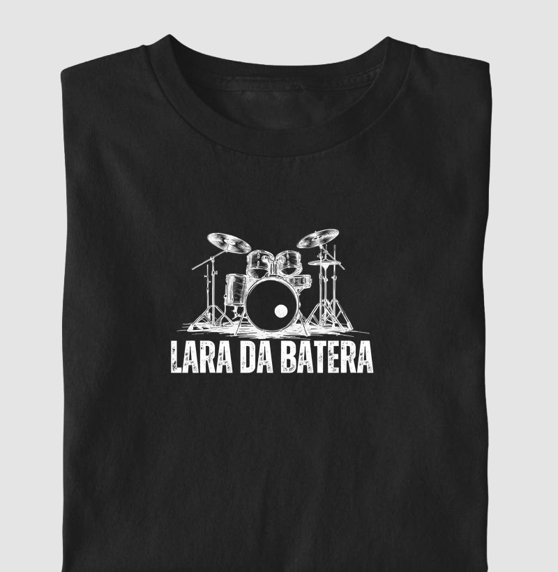 Camiseta Lara da Batera Infantil