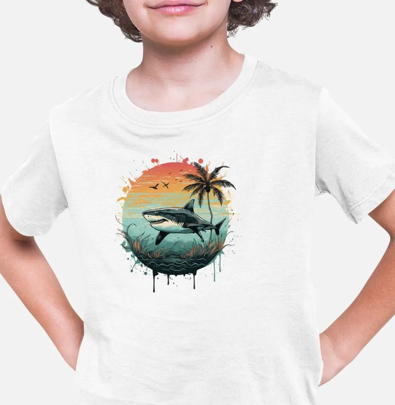 Camisa Infantil Tubarão