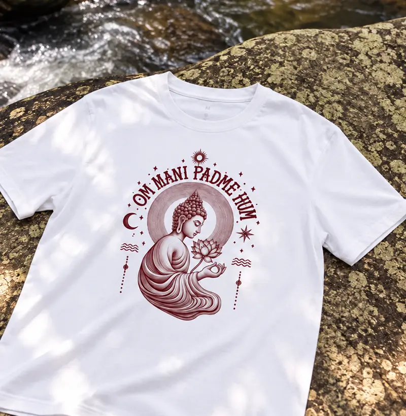 Camiseta - OM Mani Padme Hum