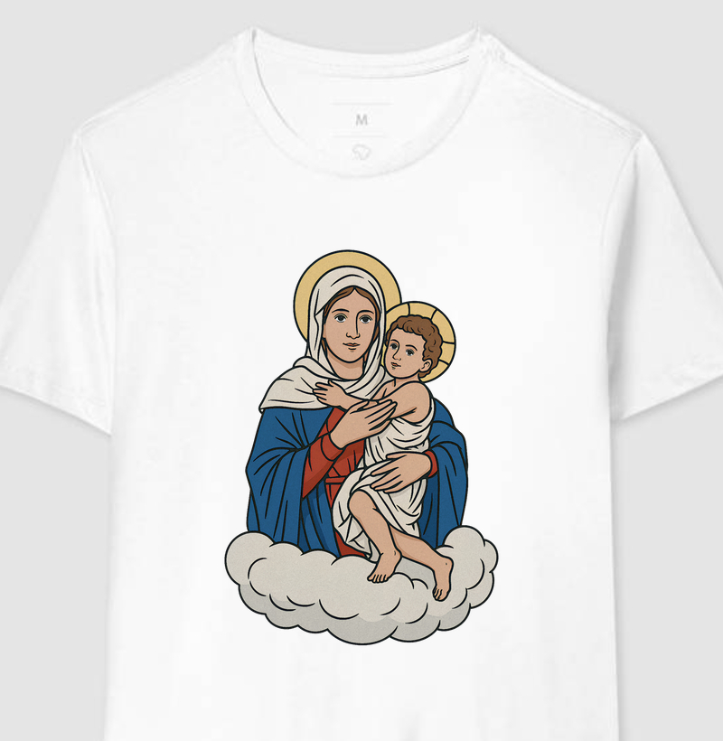 Nossa Senhora do menino Jesus Nuvens