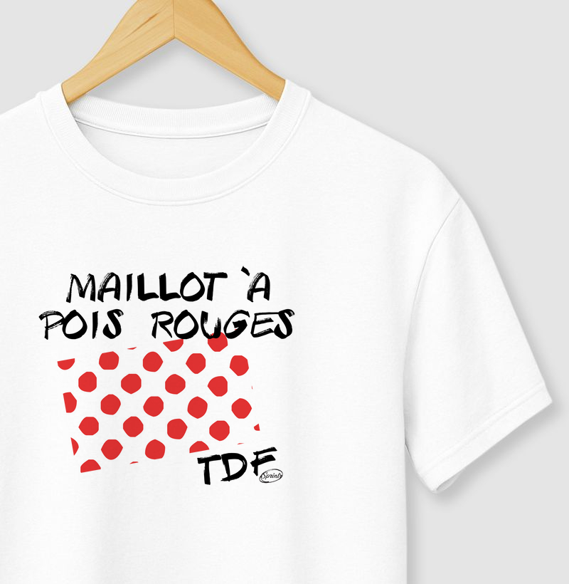 MAILLOT À POIS ROUGES