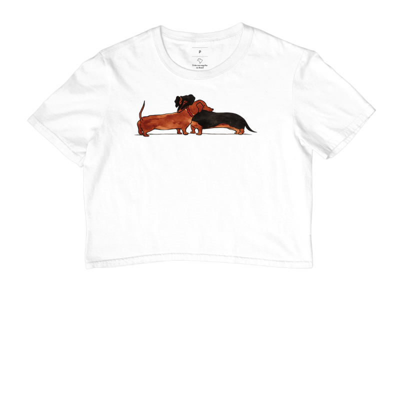 Cropped Dachshunds  com carinho