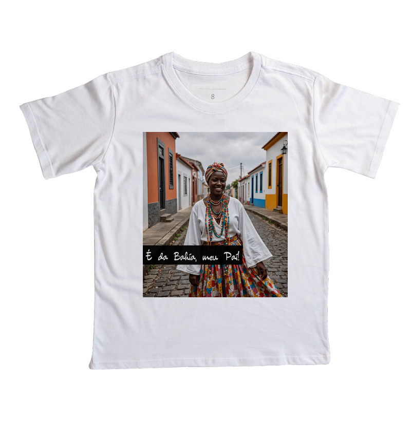 Camiseta Infantil - Baiana - Imagem 1