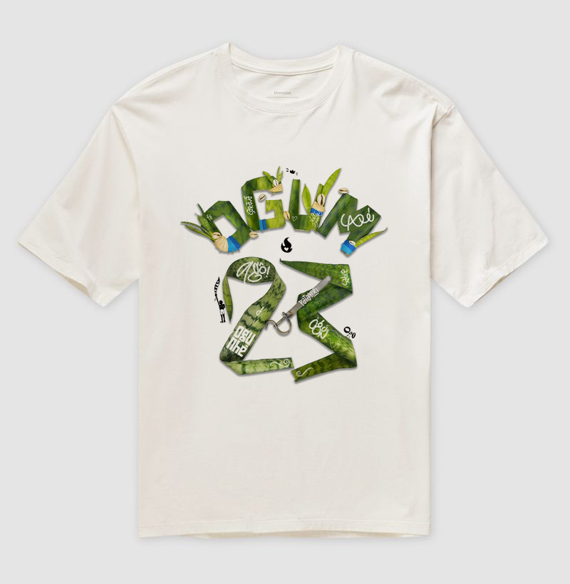 OGUM VINTE TRÊS oversized