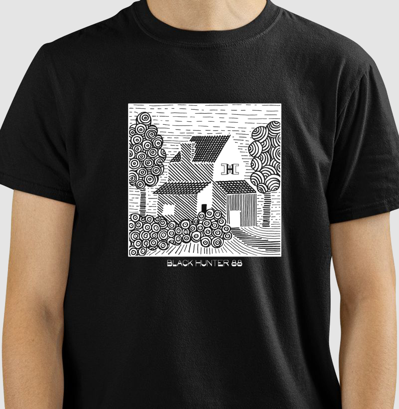 camiseta casa de campo black hunter