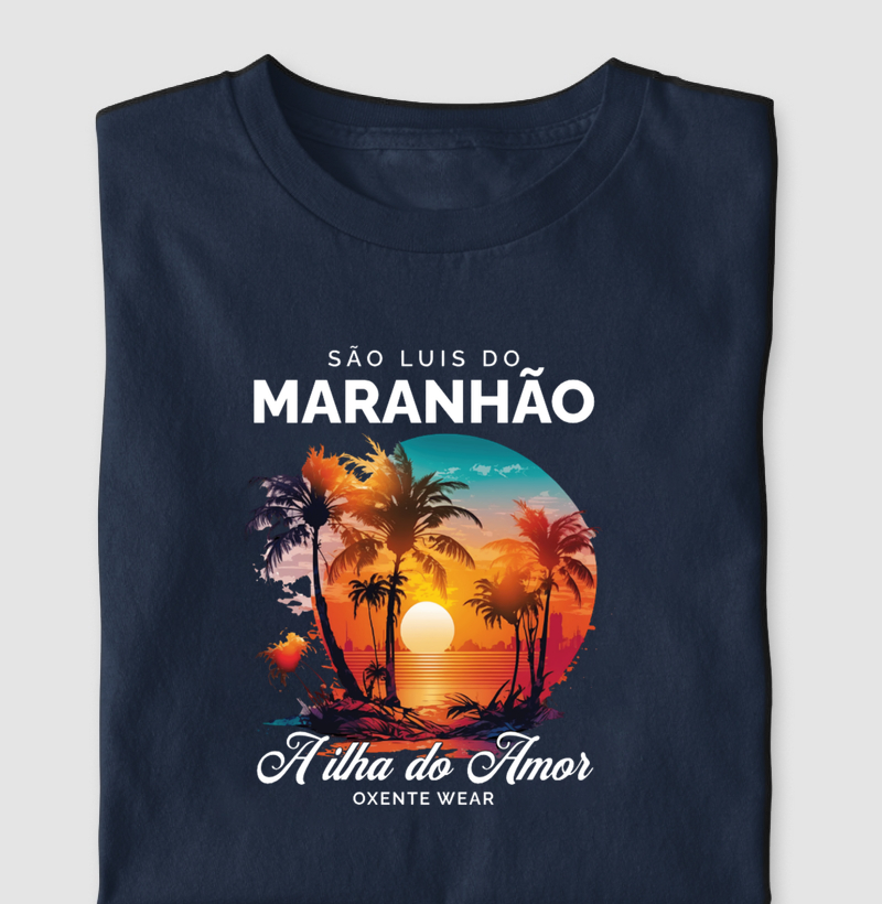 Camiseta São Luis do Maranhão ( A ilha do Amor) | OxenteWear