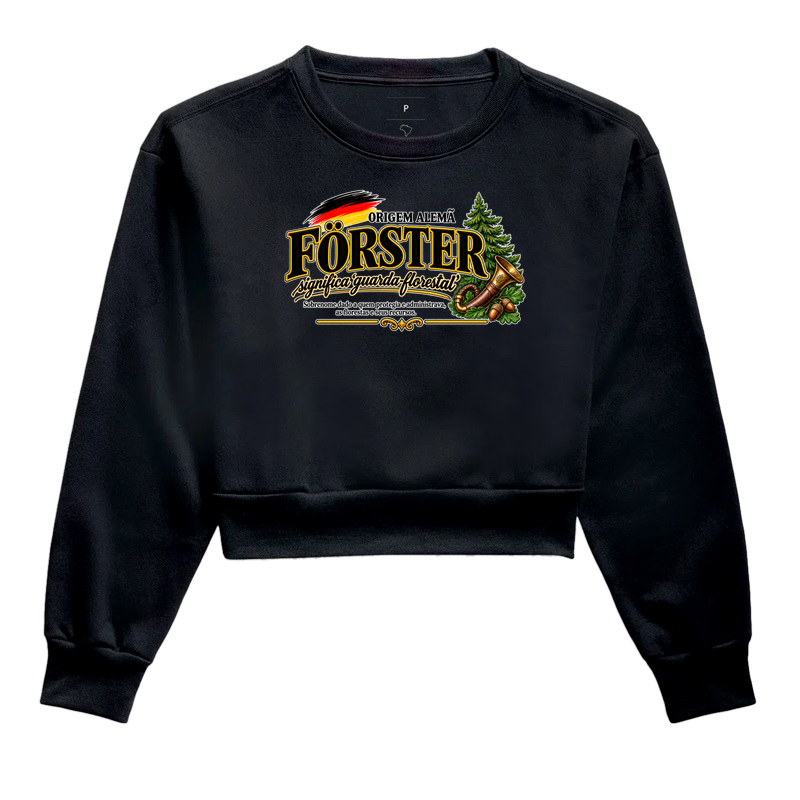 Förster  - Cropped Moletom