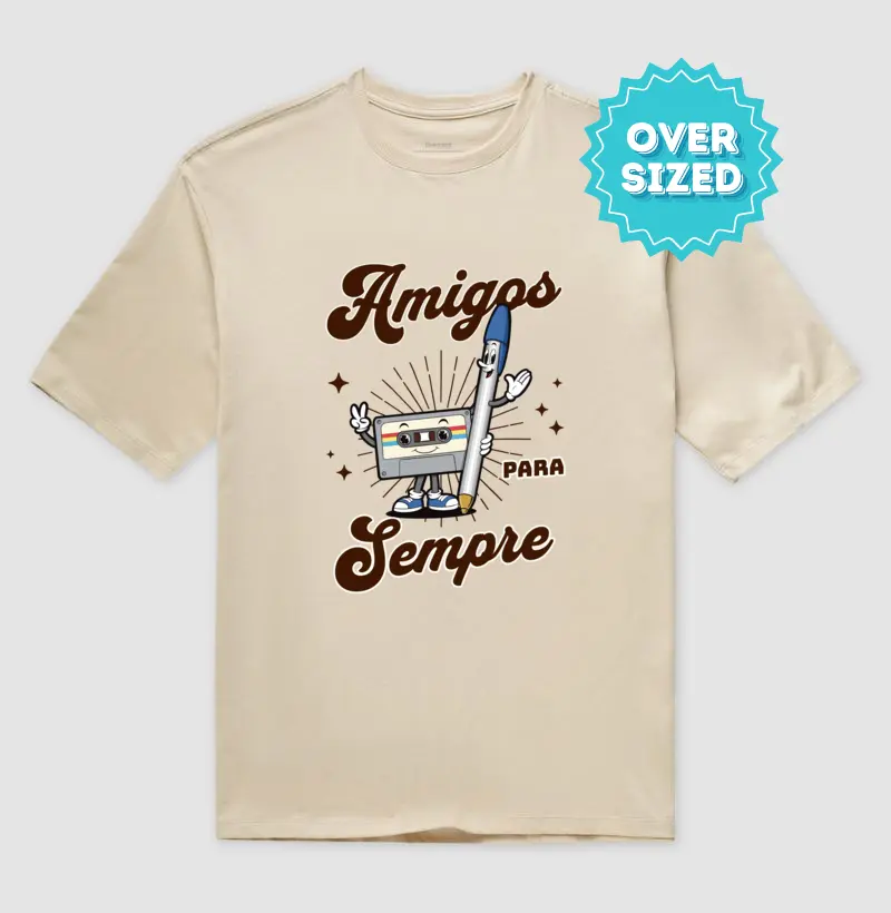 K7 e Caneta (Oversized)