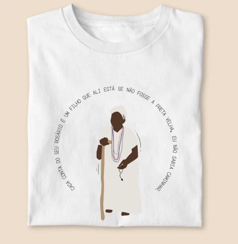 Preta Velha me ajuda a caminhar