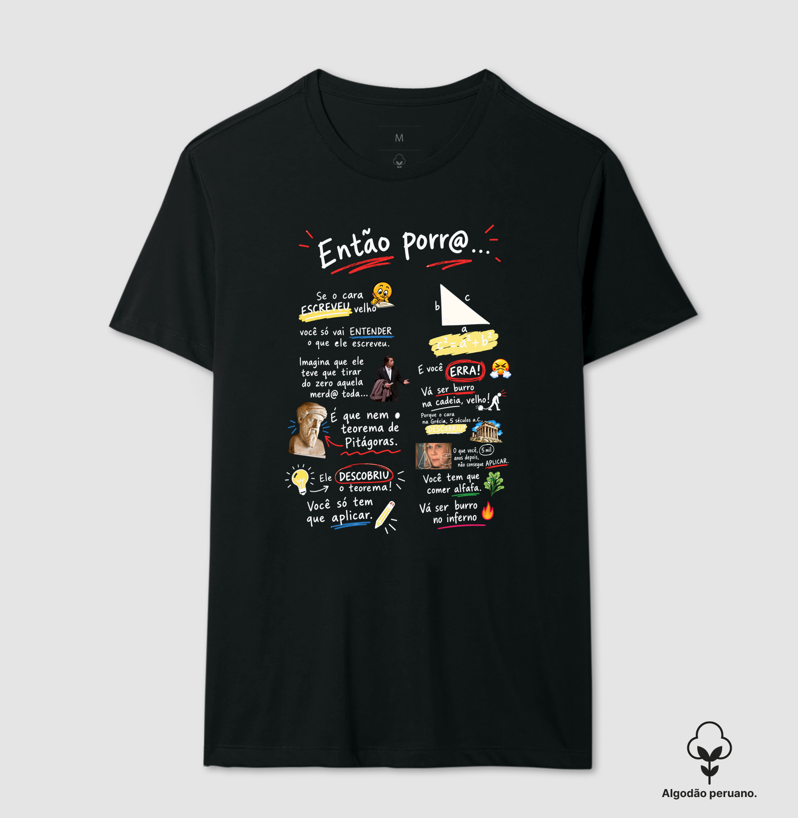 Brio! - Camiseta Algodão Peruano