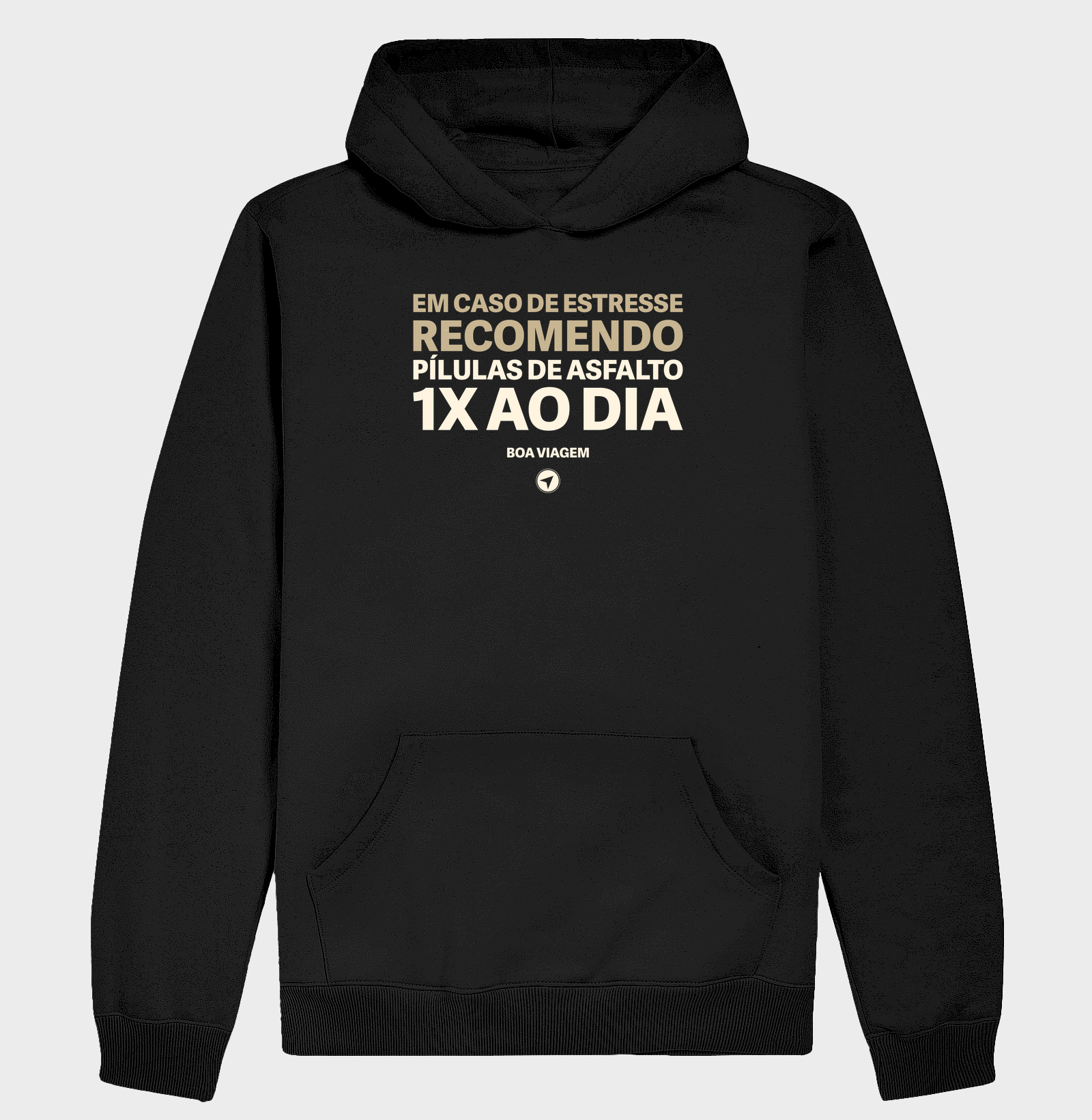 Em Caso de Estresse... - Hoodie Moletom