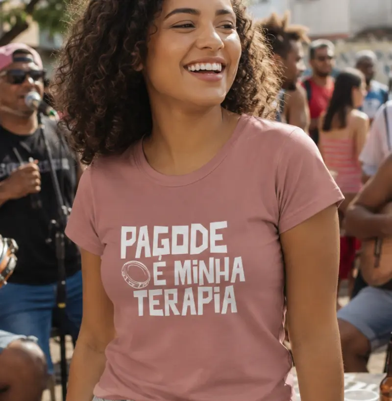 Pagode é minha terapia