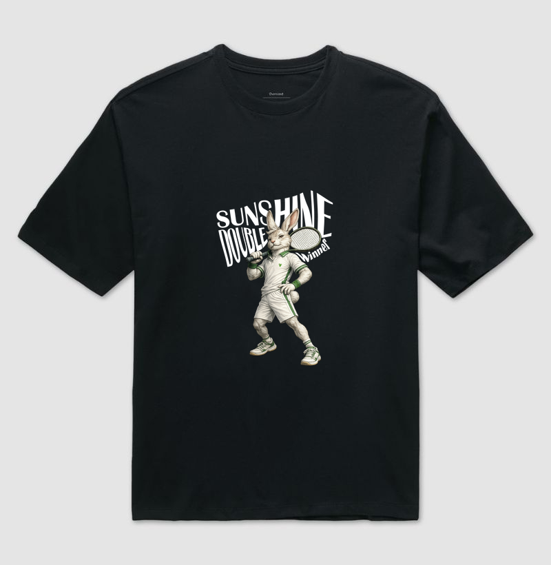 Camiseta Oversized Sunshine Double Winner