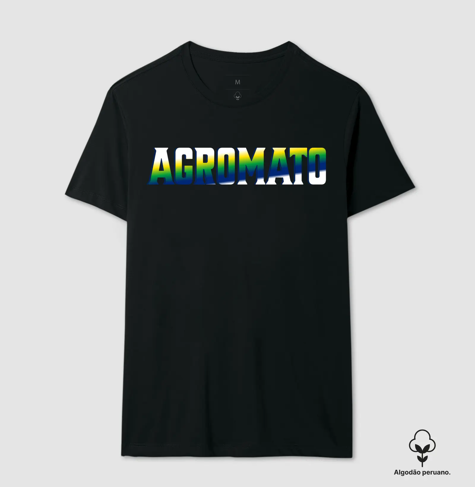 Camiseta Algodão Peruano Agro Mato
