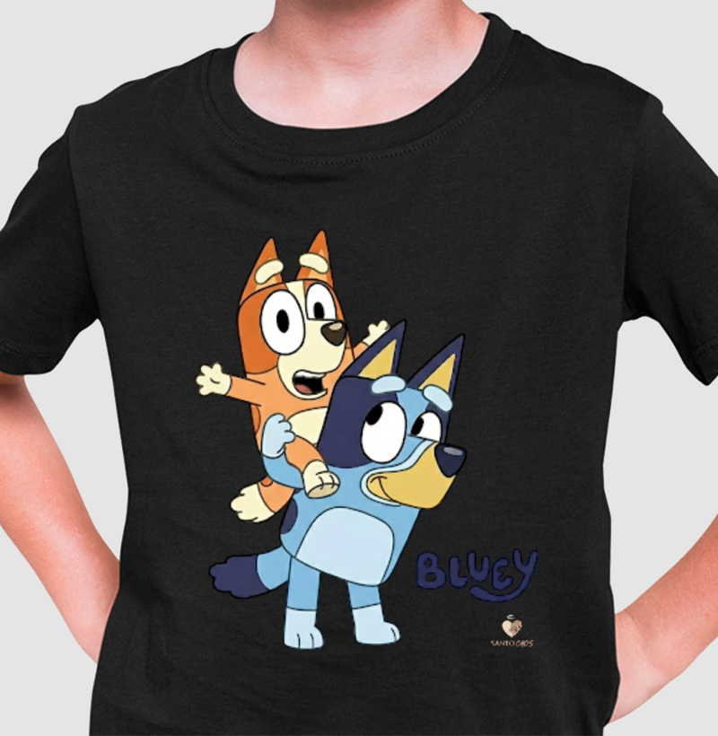 Camiseta Kids Cachorrinhos Amigos - Edição Especial Santo Caos.