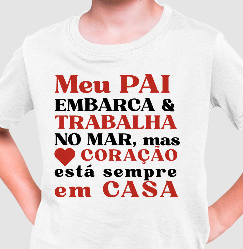 Filho do Pai Embarcado Coração em Casa